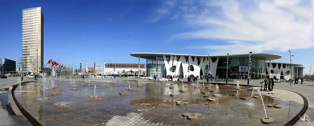 Recinto de Fira Barcelona Gran Via, sede del MWC al que viajan empresas desde Valencia